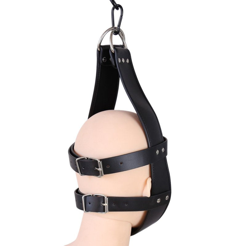 BDStyle Head Immobilization Bondage Harness Cuffs And Restraints