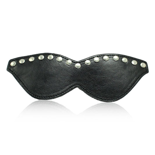BDStyle Black Leather Blindfold Mask Blindfolds And Masks