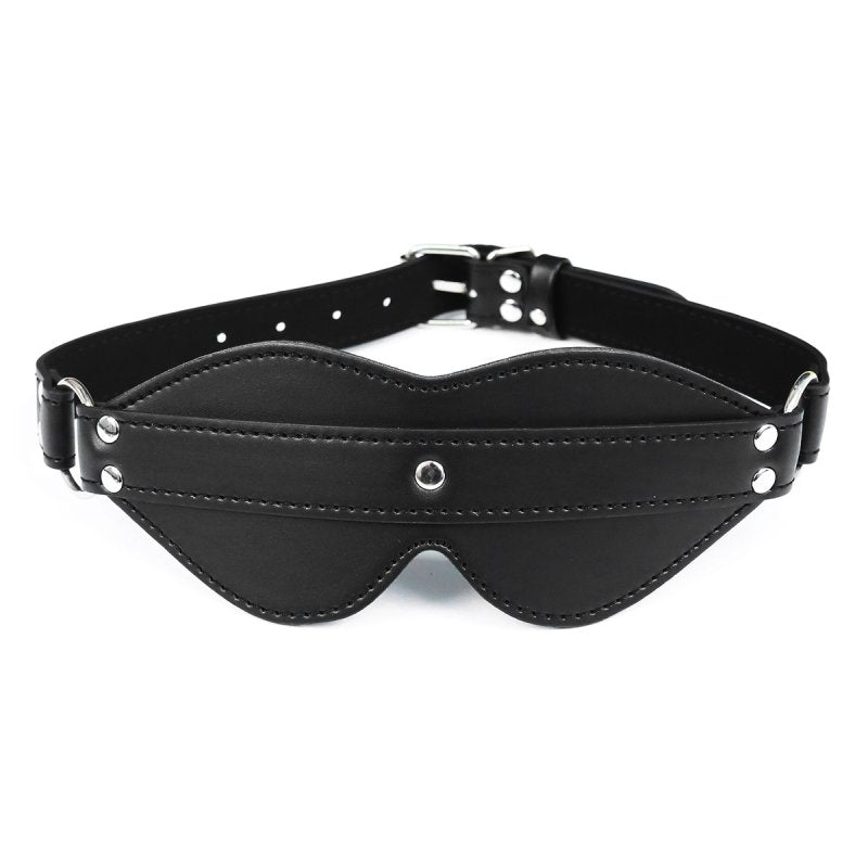 BDStyle Cingulum Stud Fancy Blindfold with D Ring Blindfolds And Masks