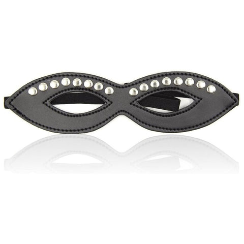 BDStyle Stud Butterfly Fetish Play Mask - Blindfolds And Masks