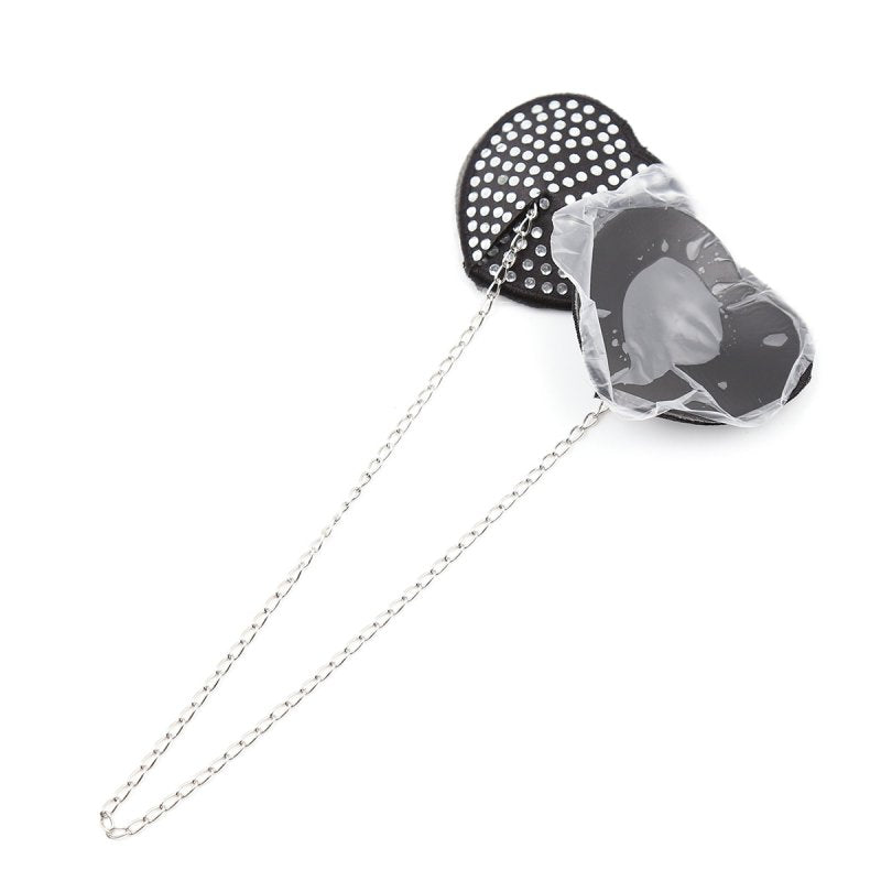 Encrusted Heart Shaped Nipple Pasties Fancy Dress Ups