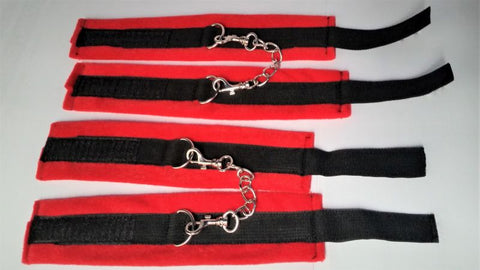 RednBlack Wrist & Ankle Cuffs - Cuffs and Restraints