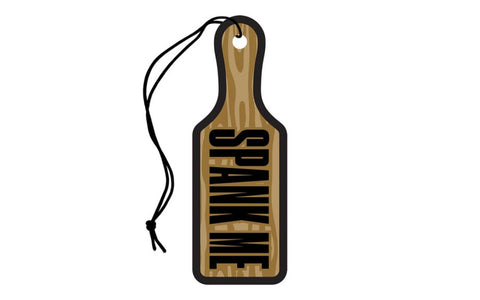Wood Rocket Spank Me Paddle Air Freshener - Party Gifts and Novelties