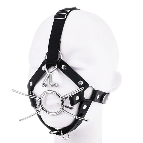 Spider Gag With Nasal Hook - Bondage Gags and Bits