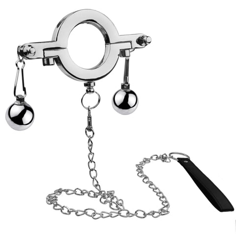Sensual Stainless Steel Hanger - Customizable Weight for Heightened Pleasure - Steel Sex Toys