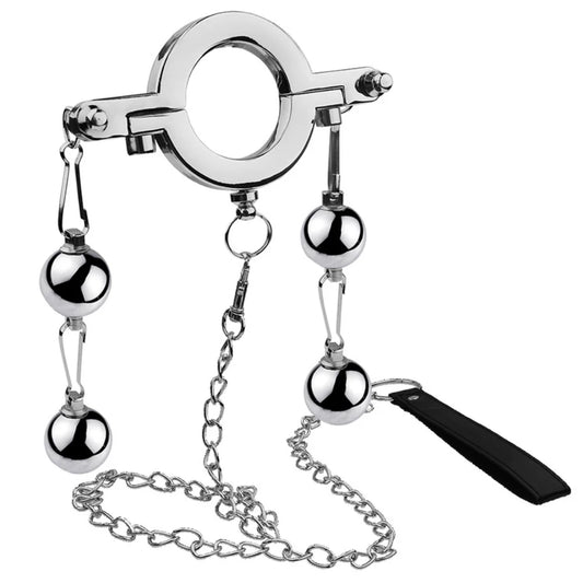 Sensual Stainless Steel Hanger - Customizable Weight for Heightened Pleasure Steel Sex Toys