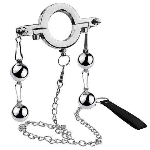 Sensual Stainless Steel Hanger - Customizable Weight for Heightened Pleasure - Steel Sex Toys