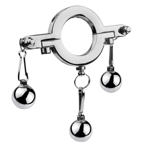 BDStyle Stainless Steel Pleasure Enhancers - Adjustable Sizes for Personalized Comfort - Steel Sex Toys