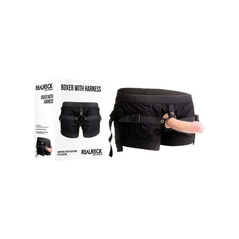 Realrock Boxer With Harness - Strap On Sextoys