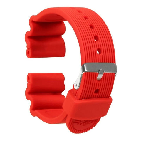 Ouch Hollow Curved Strap-On Red - Strap On Sextoys