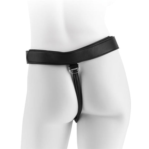 King Cock Strap-On Two Cocks One Hole 7 Inch Realistic Cock - Strap On Sextoys