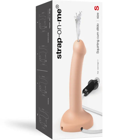 Strap-On-Me Semi-Realistic Cum Ejaculating Dildo - Personal Massagers