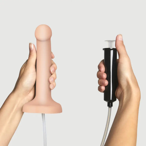 Strap-On-Me Semi-Realistic Cum Ejaculating Dildo - Personal Massagers