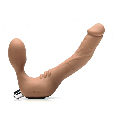 Tantus Real Strapless Slim Vibrating Double Dildo - Vibrating Dildos