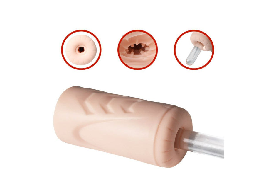 Xise Suctroker Dual Density Sucking Vaginal Masturbator V1 - Masturbators and Strokers