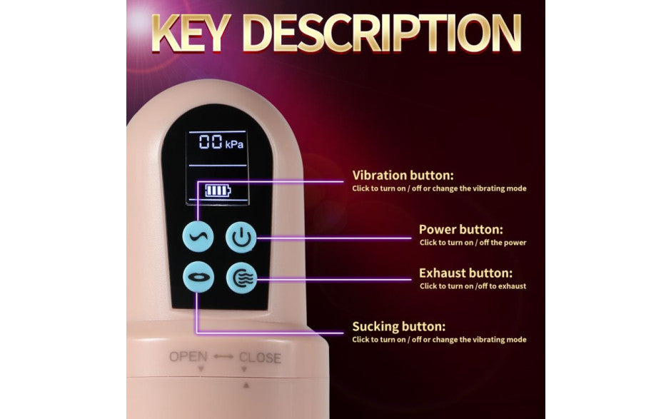 Xise Suctroker Dual Density Vibrating Vaginal Masturbator V3 - Masturbators and Strokers