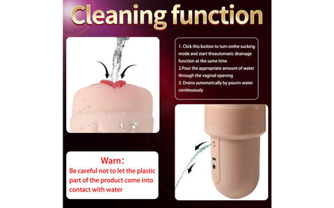 Xise Suctroker Dual Density Vibrating Vaginal Masturbator V3 - Masturbators and Strokers