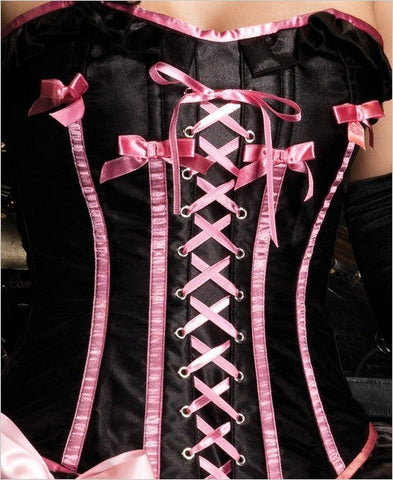 Leg Avenue Captivating Lace and Corset Bustier - Bustiers and Corsets