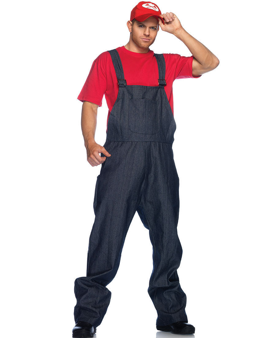 Super Plumber Costume Fancy Dress Ups