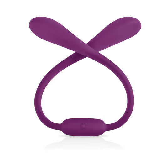 Jimmyjane Live Sexy Ascend 7 Purple Silicone Massager Personal Massagers