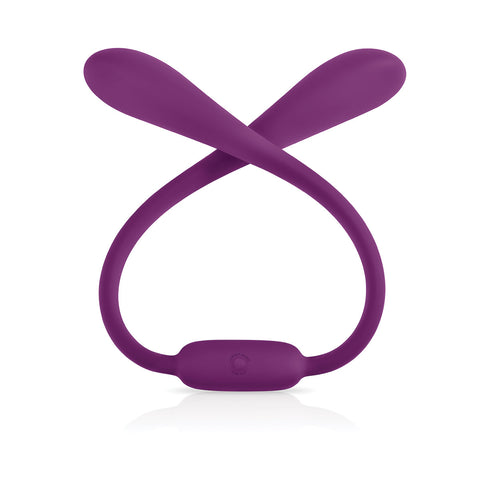 Jimmyjane Live Sexy Ascend 7 Purple Silicone Massager - Personal Massagers