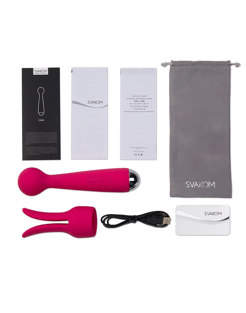 Svakom Emma Heating Magic Wand Adult Massager Waterproof Vibrators