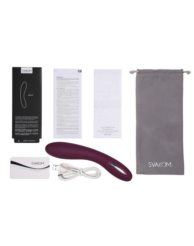 Svakom Leslie Heating Multi Functions G-Spot Vibrator G-Spot Vibrators