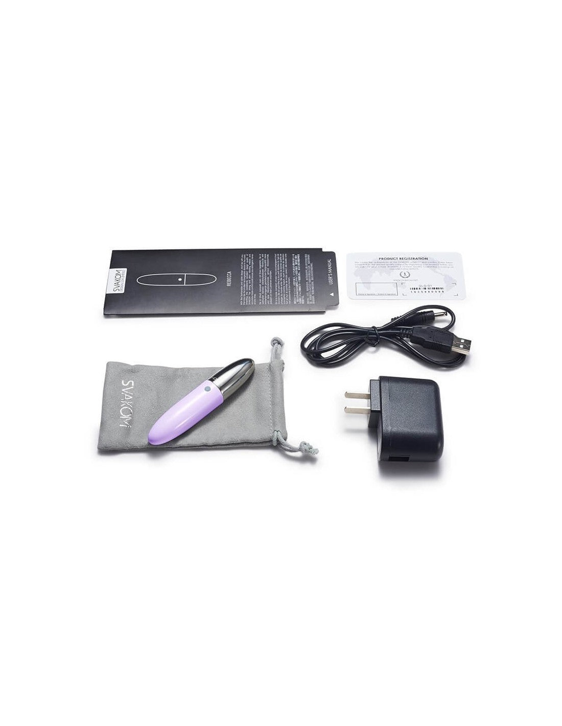 Svakom Rebecca Lipstick Shape Bullet Vibrator Bullet Vibrators