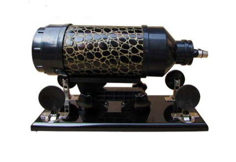 Sweetheart Cannon Sex Machine Black & Gold Large - Sex Machines