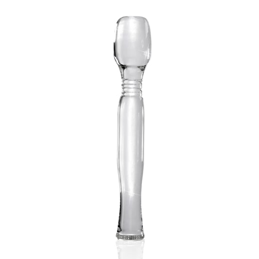Pipedream Icicles No 58 Glass Body Wand Massager - Glass Sex Toys