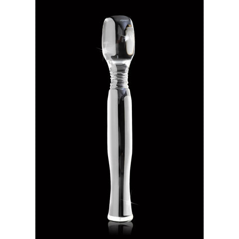 Pipedream Icicles No 58 Glass Body Wand Massager - Glass Sex Toys