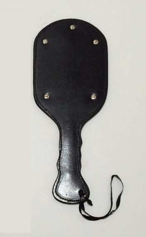 TabuToys Ping Pong Wide Leather Paddle - Paddles And Slappers