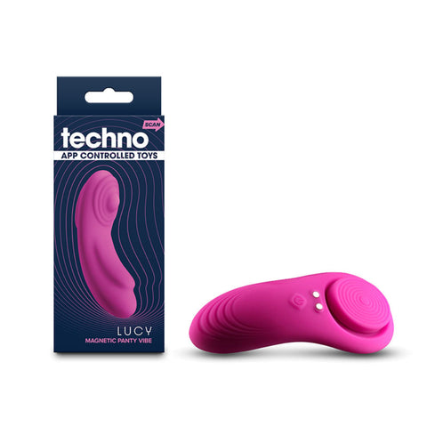 Techno Lucy - Rechargeable Magnetic Vibrator for Spontaneous Excitement - Remote Control Vibrators