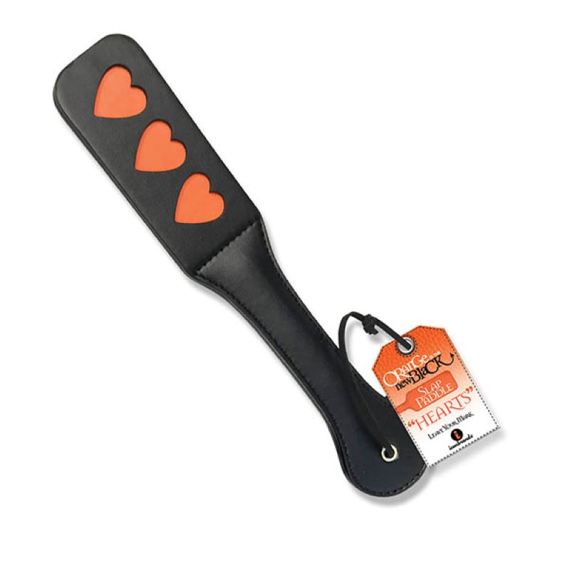 The 9's Orange Is The New Black - Slap Paddle Heart Paddles And Slappers