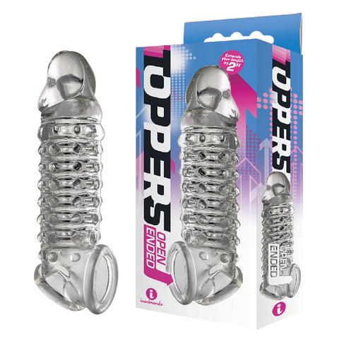 The 9's Toppers Open Ended - Penis Sleeves and Extenders
