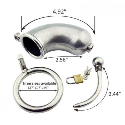 Tin Man Cock Cage Male Chastity