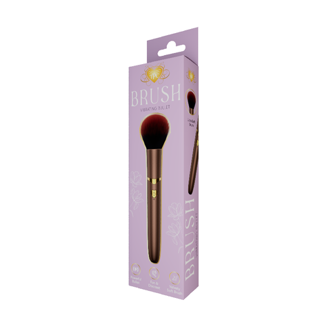 Full Circle Brush Vibrating Bullet Massager - Bullet Vibrators