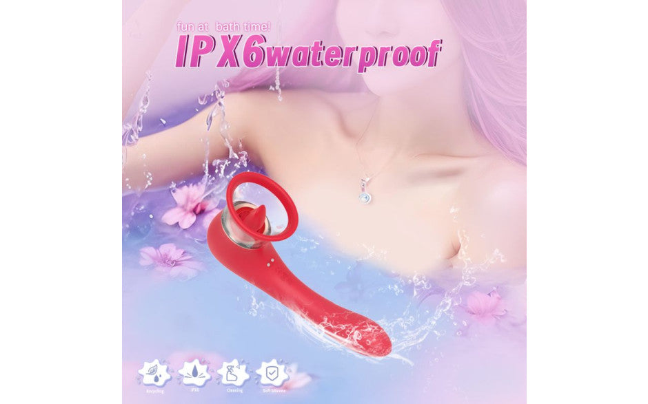 S-Hande Trumpet 3-in-1 Sucking Licking Vibrating Stimulator - Clit Ticklers and Pulsators