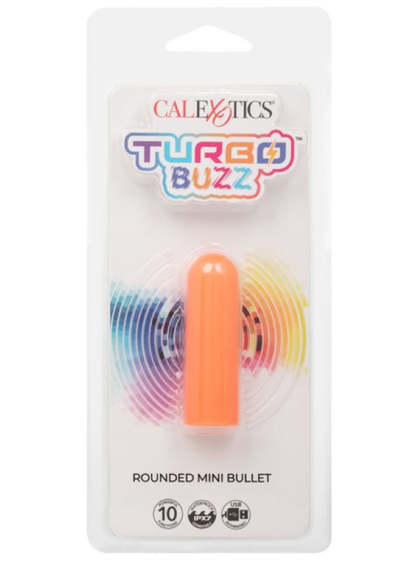 Turbo Buzz Rounded Mini Bullet - Bullet Vibrators