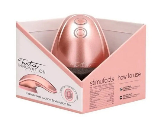 Twitch Hands-Free Suction and Vibration Toy - Clit Ticklers and Pulsators