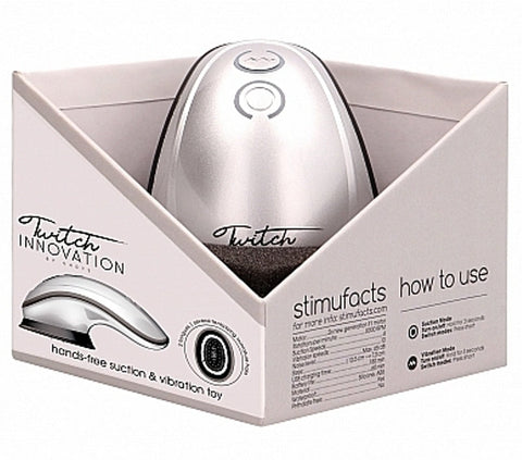Twitch Hands-Free Suction and Vibration Toy - Clit Ticklers and Pulsators