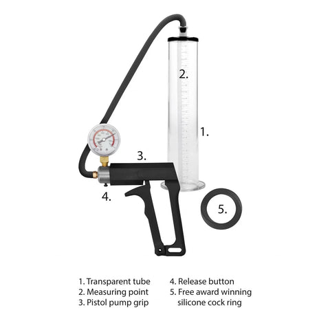 Shots Pumped Ultra-Premium 12 Inch Wide Penis Pump - Penis Pumps And Stretchers