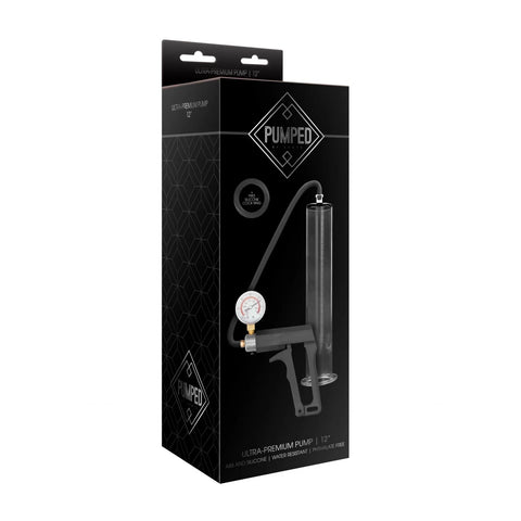 Shots Pumped Ultra-Premium 12 Inch Wide Penis Pump - Penis Pumps And Stretchers