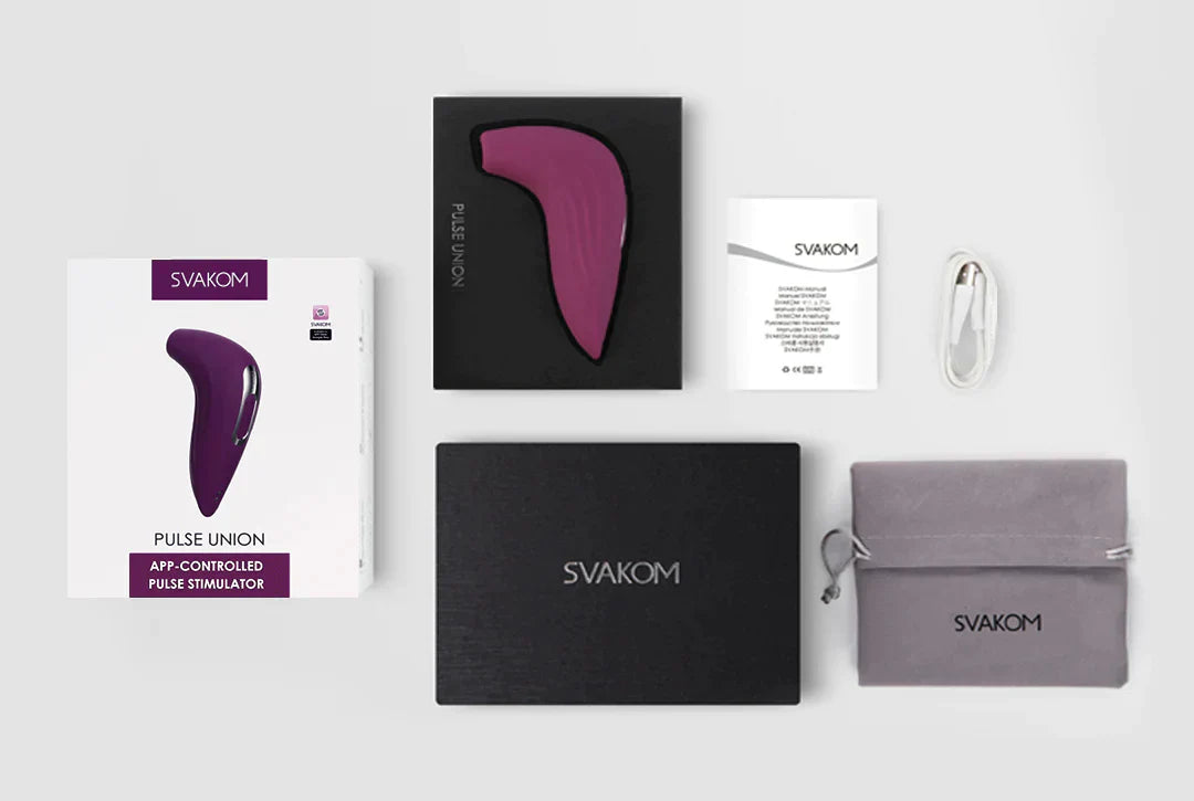 Svakom Pulse Union App Controlled Clitoral Stimulator Clit Ticklers and Pulsators