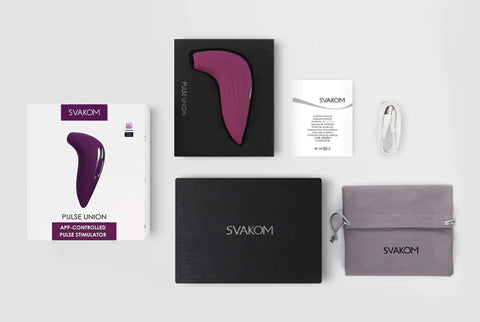 Svakom Pulse Union App Controlled Clitoral Stimulator - Clit Ticklers and Pulsators