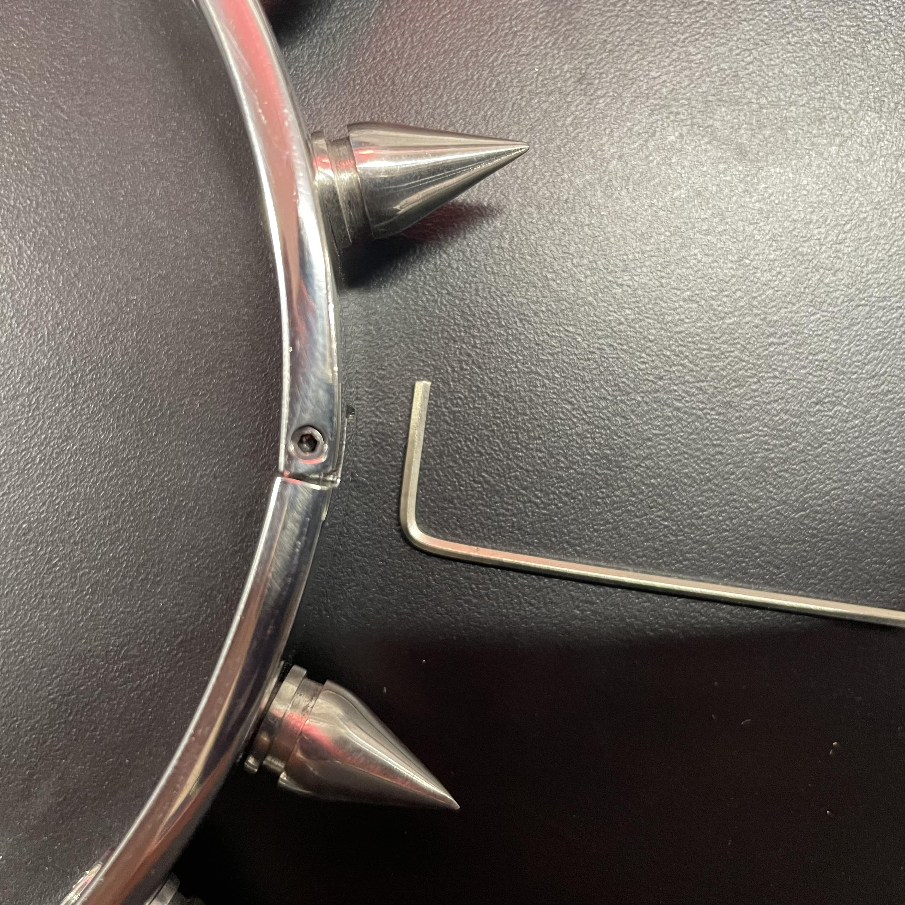 Spiked Metal BDSM Collar Collars and Leads