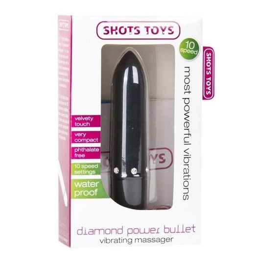 Shots Toys Diamond Power Bullet - Bullet Vibrators