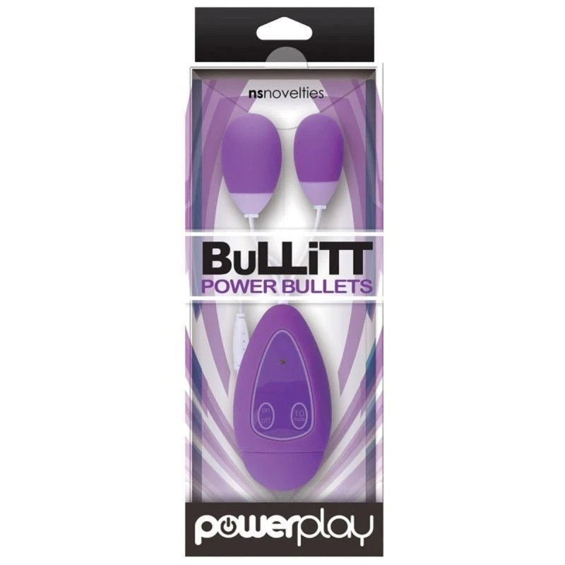 NS Novelties Power Play BuLLiTT - Dual Bullet Vibrator Set Bullet Vibrators
