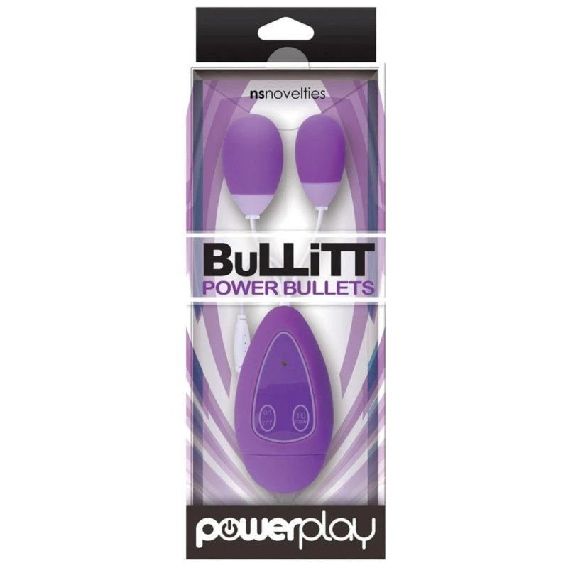 NS Novelties Power Play BuLLiTT - Dual Bullet Vibrator Set Bullet Vibrators