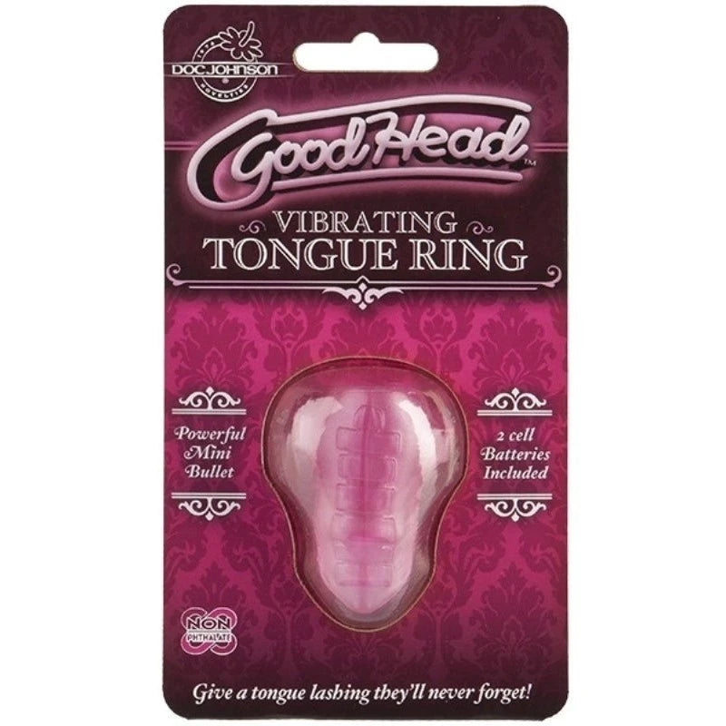 Goodhead Vibrating Tongue Ring Bullet Vibrators